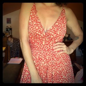 Marc by Marc Jacobs Red Floral Dress